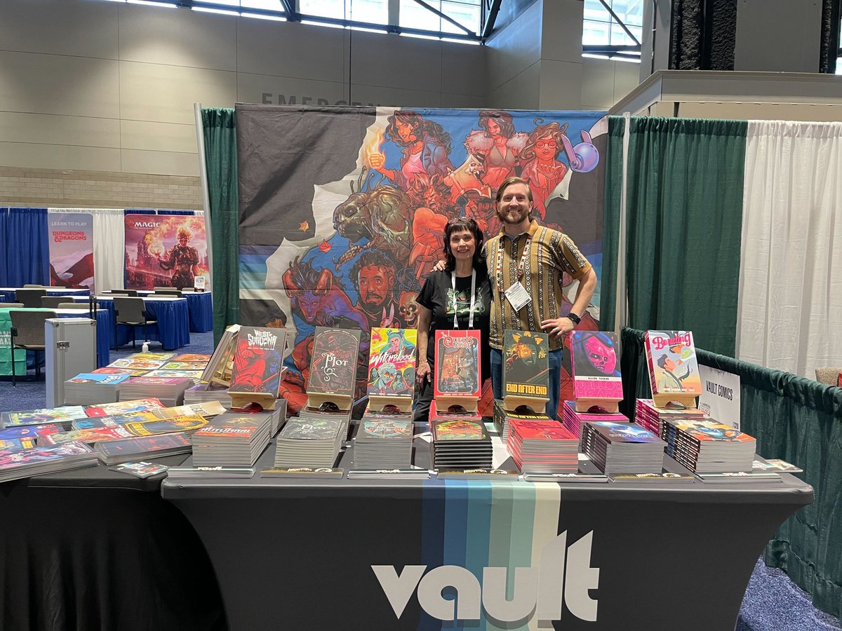 thevaultcomics's tweet image. See you this weekend at ALA! Stop by booth #1320 to say hello. 👋 #ala2023