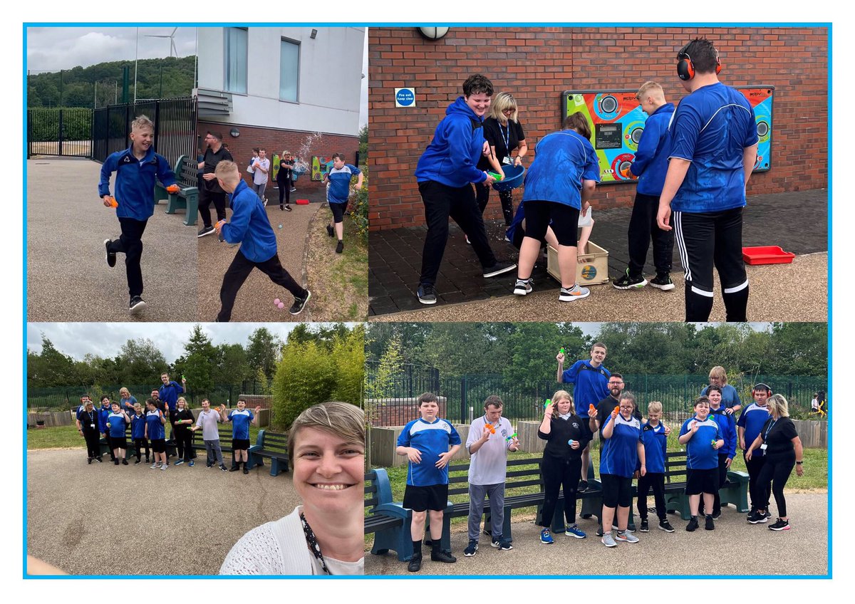 islwynsrb's tweet photo. Is that rain? Sorry,our confusion,it’s just Ebbw enjoying some sensory play time with water! #splashinggoodtime #wearesupersoakers https://t.co/plUbQn5BwC
