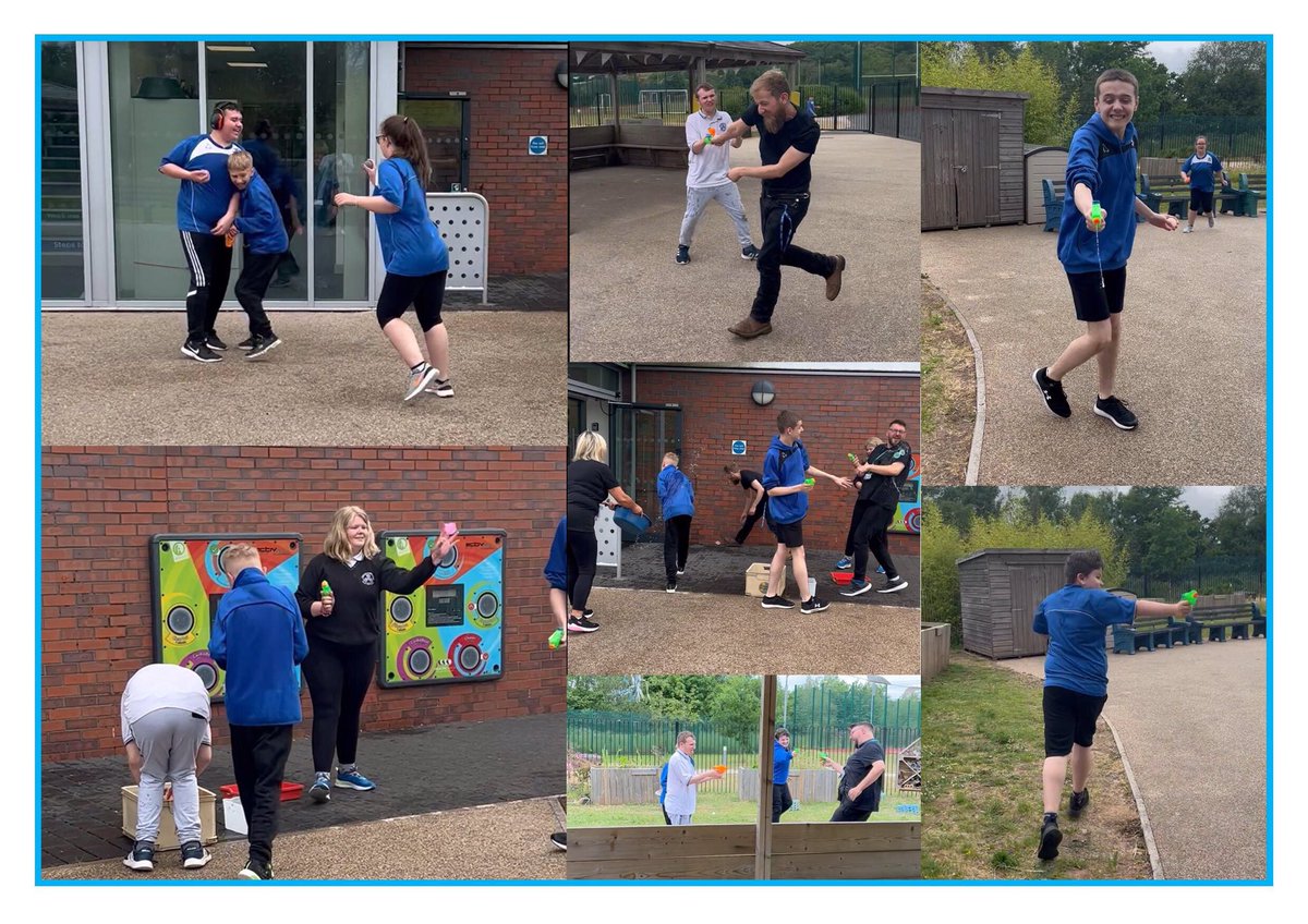islwynsrb's tweet photo. Is that rain? Sorry,our confusion,it’s just Ebbw enjoying some sensory play time with water! #splashinggoodtime #wearesupersoakers https://t.co/plUbQn5BwC