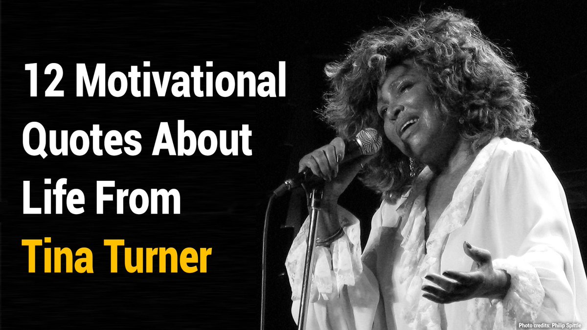 Unlock Your Inner Strength with these 12 Empowering Quotes by Tina Turner! 🌟💫 
#MotivationalQuotes #TinaTurner #FindYourPower 

buff.ly/46cc9bm