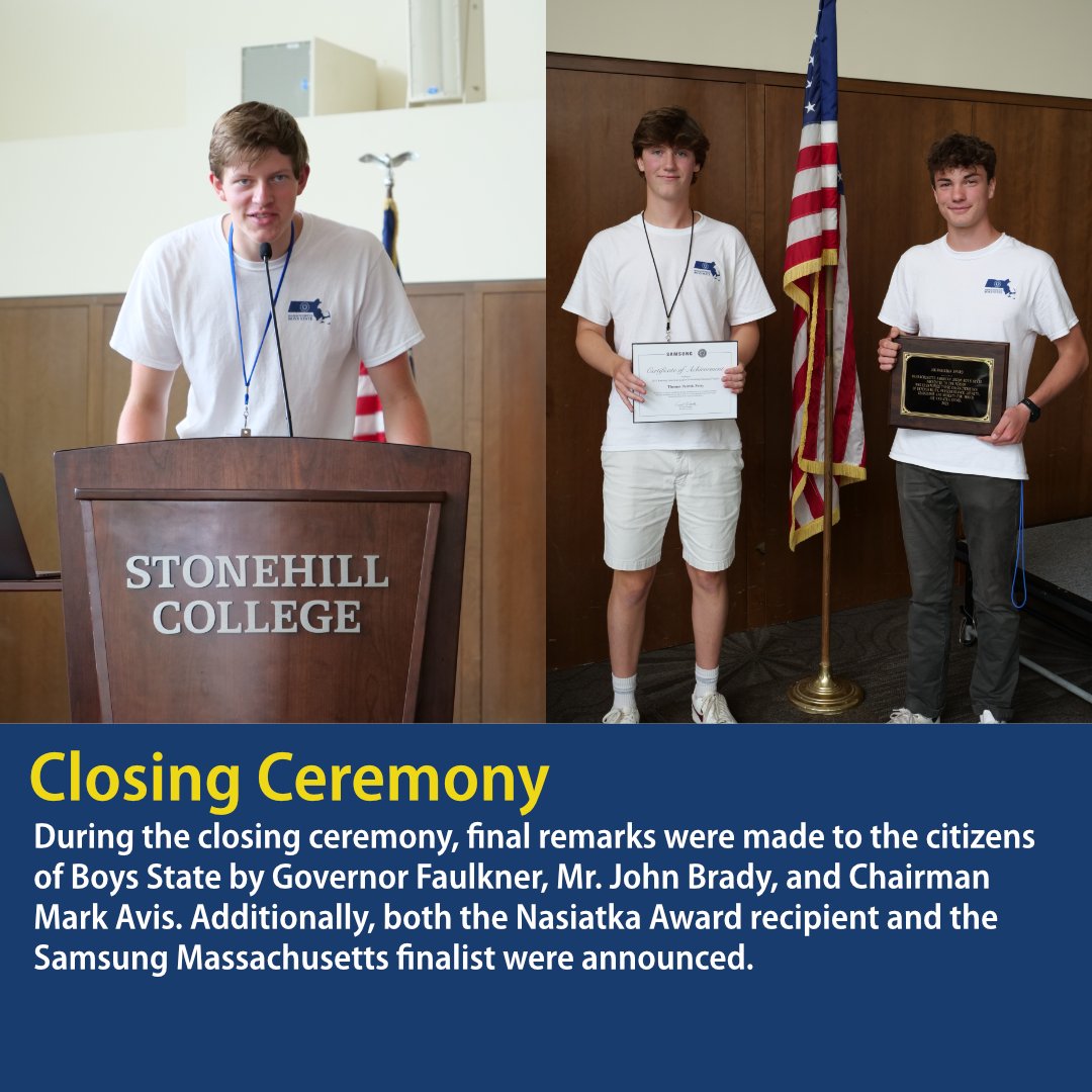 The last two days of Boys State were filled with excitement, including Alumni Night and the All Star Softball Game.
Review this post to learn more! #MABS23
(2/2)