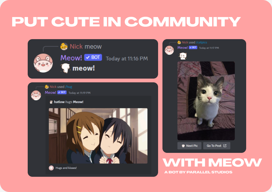 warebridgecom's tweet image. Put Cute in Community With Meow

Invite Meow here: dsc.gg/meowmeow
Join our server: discord.gg/uNTefVFPBn