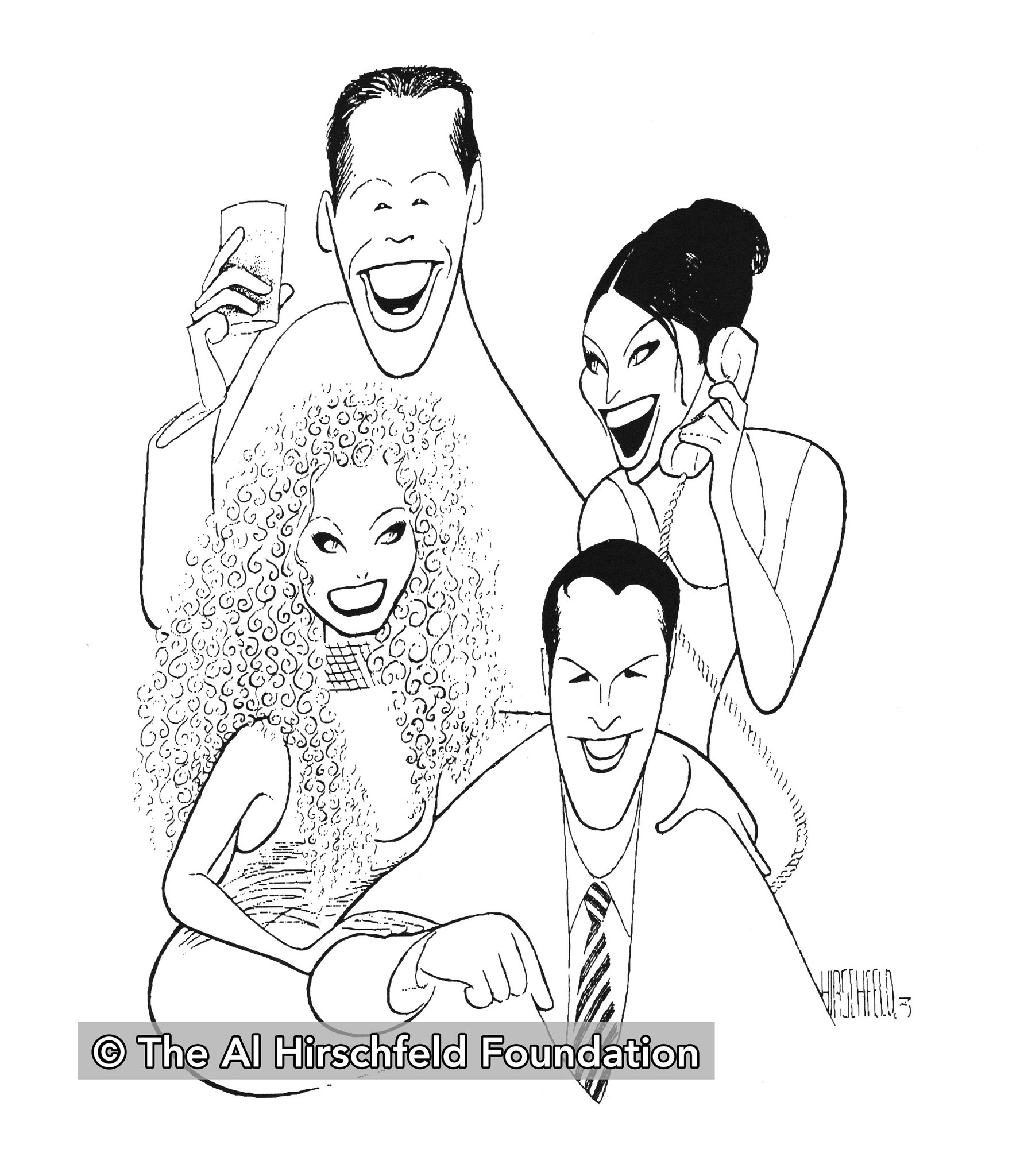 Happy Birthday Will & Grace, 2000 with Sean Hayes, Megan Mullally, Debra Messing, and Eric McCormack 