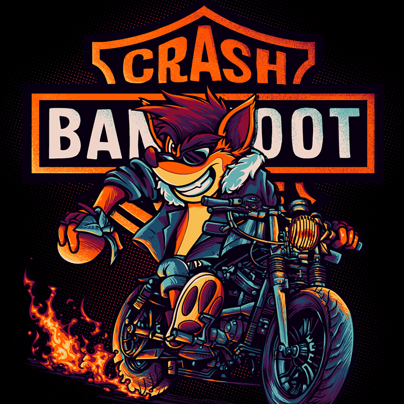 redbugcamisetas's tweet photo. "A aventura está apenas começando! Prepare-se para emoção e diversão sem limites!" - Crash Bandicoot
Camiseta Harley Bandicoot.
https://t.co/IHG1kRZFbn
#redbug #redbugcamisetas #redvote #camisetas #tshirt #estampas #geek #nerd #culturapop https://t.co/UxzXCgHWKD