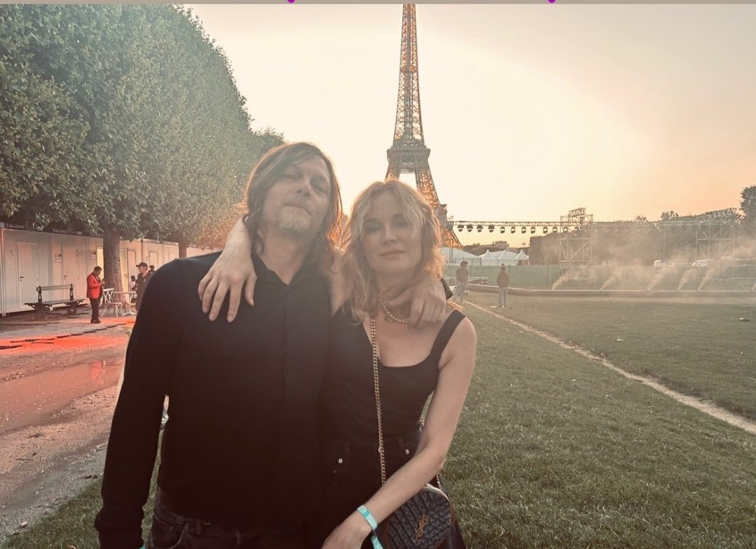 Norman Reedus with Diane Kruger