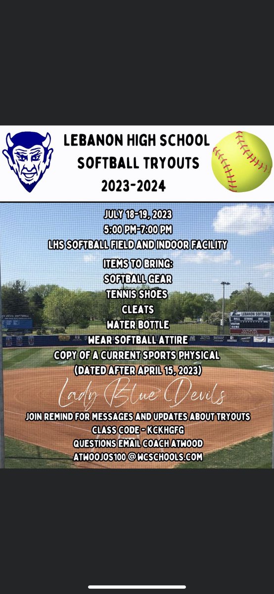 Tryouts for team 2024 are less than a month away!