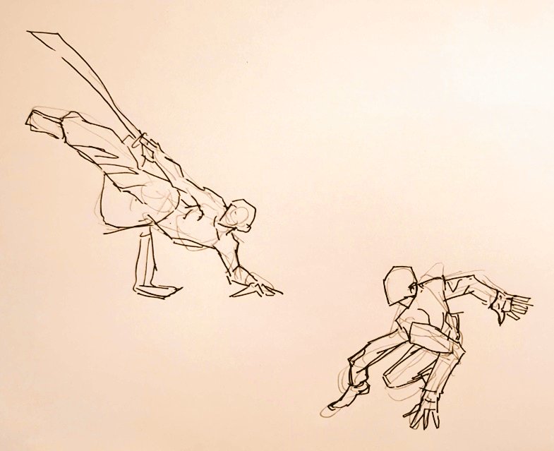 #1日1模写 Ⅲ　179/365
今日は人物と車止めでした✨
ダイナミックポーズのお姉さん
良き…🎉🥰🥳💕 https://t.co/YxIx3R3DXs