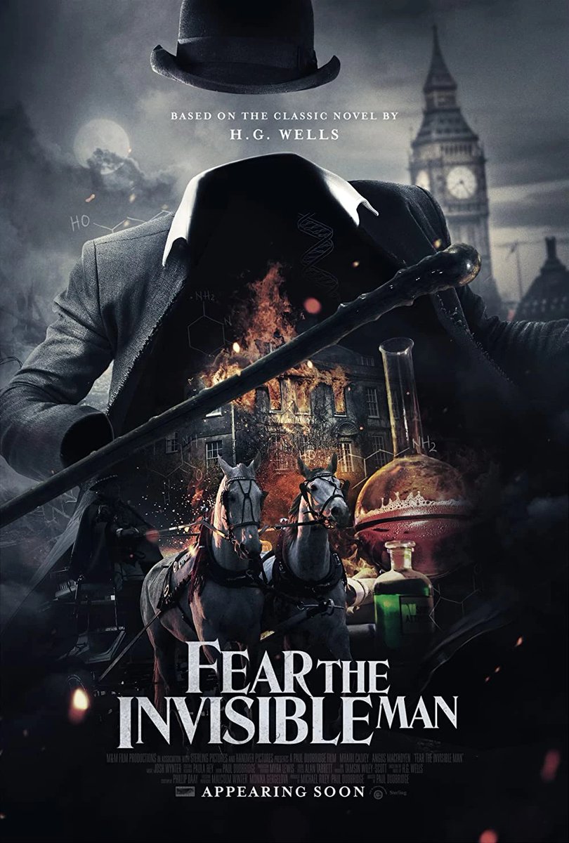 #MOVIEREVIEW
#FearTheInvisibleMan (2023) - #MikeBeckingham #MhairiCalvey

A  widow shelters an old colleague, a man who has turned himself invisible. As his isolation grows &amp; his sanity frays, he schemes to create a reign of terror across the city

Review
beentothemovies.com/2023/06/review…