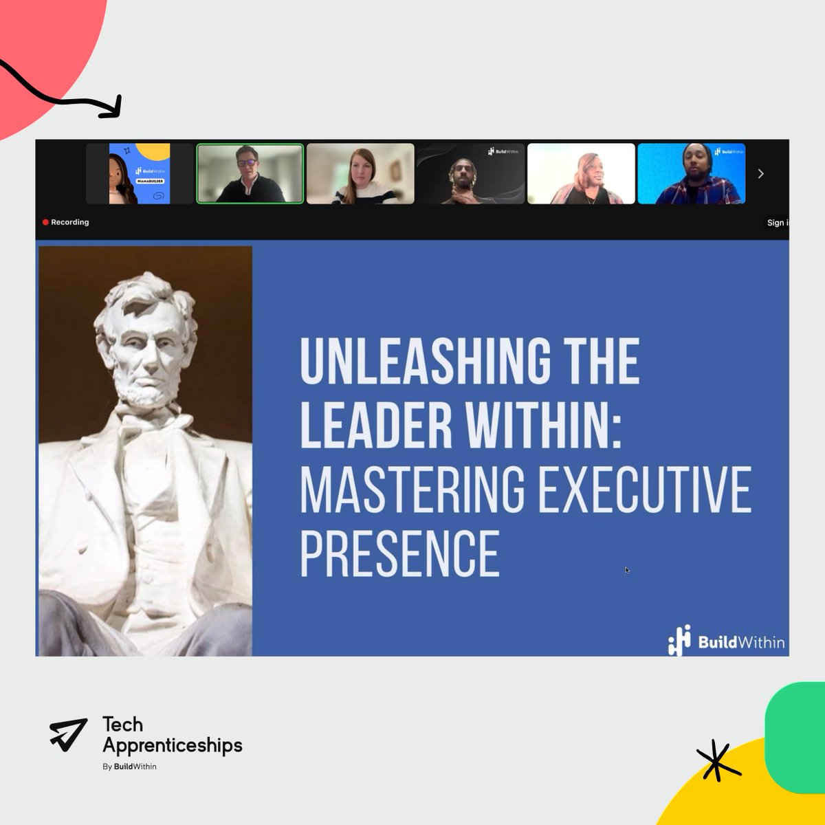 ApprenticesTech's tweet image. Another successful #BuildWithinLunchAndLearn with @PhilipJMinardi, VP of Strategic Engagement discussing executive presence in leadership.
Trust, emotional intelligence, and integrity are key to unleashing the leader within.

Thanks for the valuable insights, Philip!
#BuildWithin