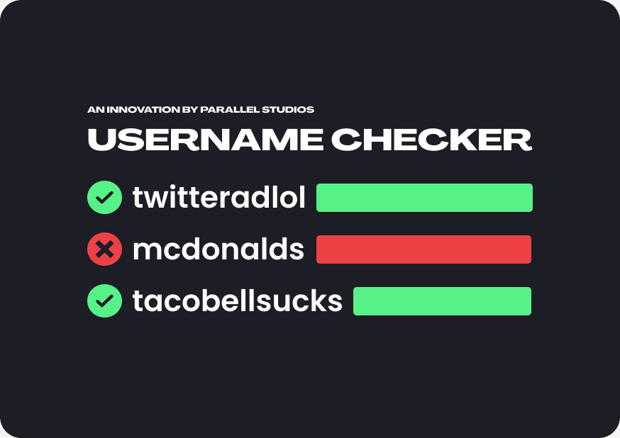 warebridgecom's tweet image. Want to check if a username is taken? Check out Username Bot. 

Invite Username here: dsc.gg/usernamebot
Get help: discord.gg/uNTefVFPBn
GitHub: github.com/nickfullstack/…

#Discord