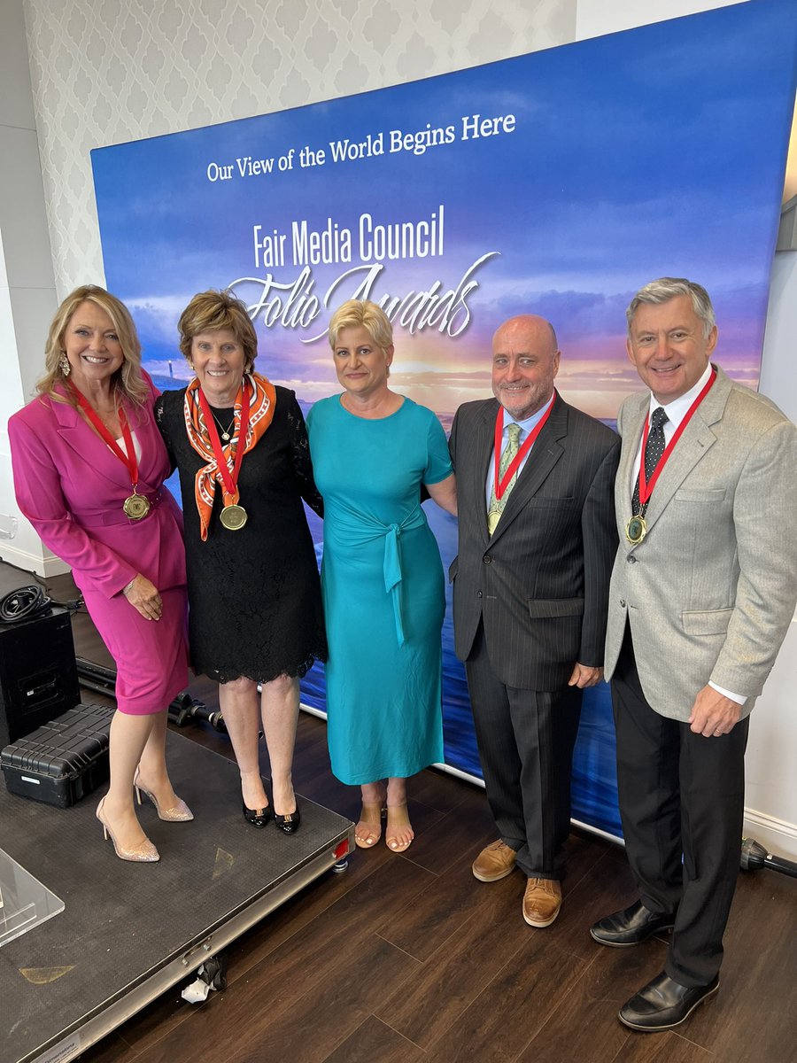jodyfisher's tweet photo. Always great to see former colleagues and longtime friends at annual @FMCsavvy #FOLIOs. 

Congrats to @TimScheld @DougGeed12 @DCampbellN12 and @PatMilton14 for lifetime achievement! Bravo @jaciclement for pulling off the #journalism event of the year! #integrity #community #truth https://t.co/DL2wCOaHcL