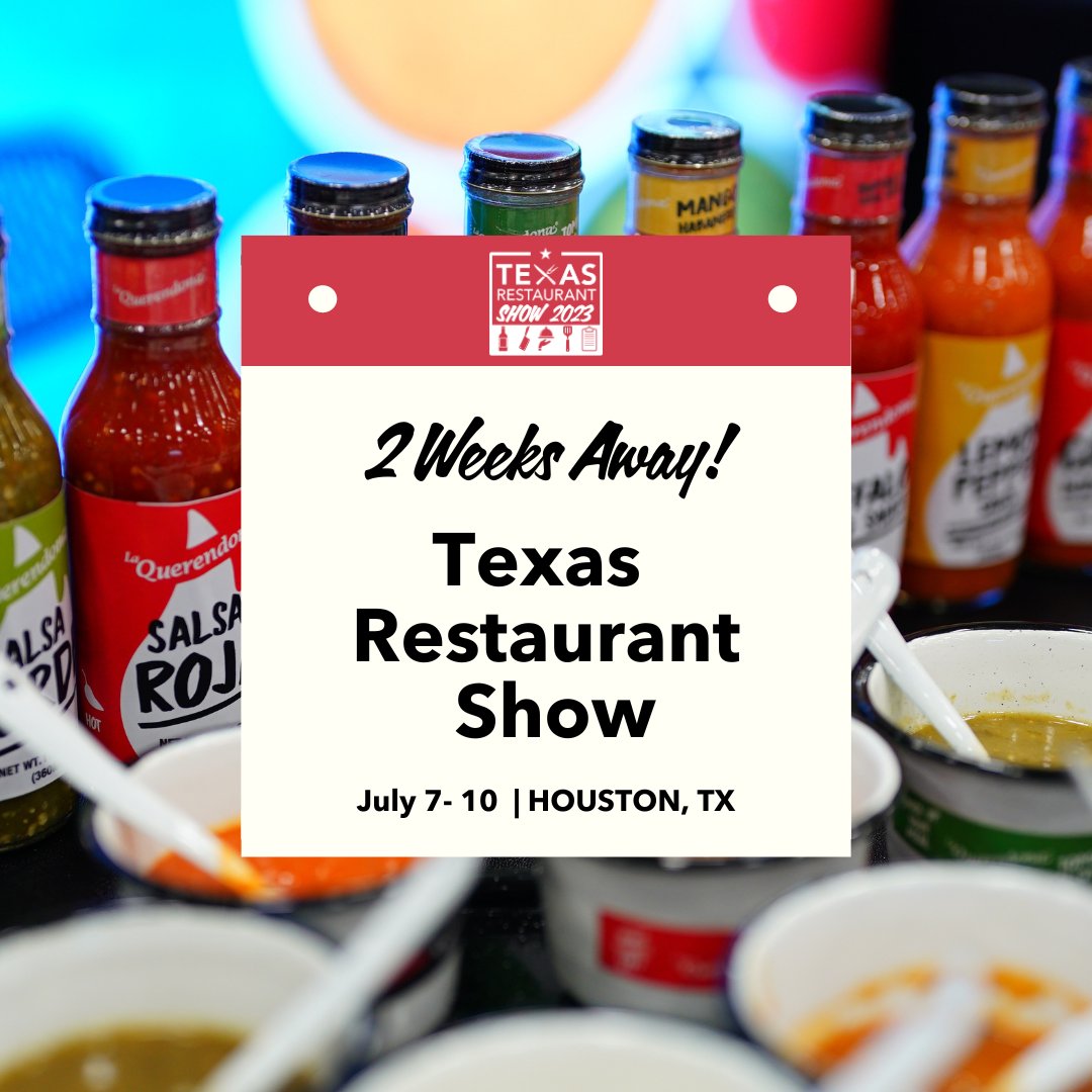 Texas Restaurant Association on Twitter "Have you marked your calendar