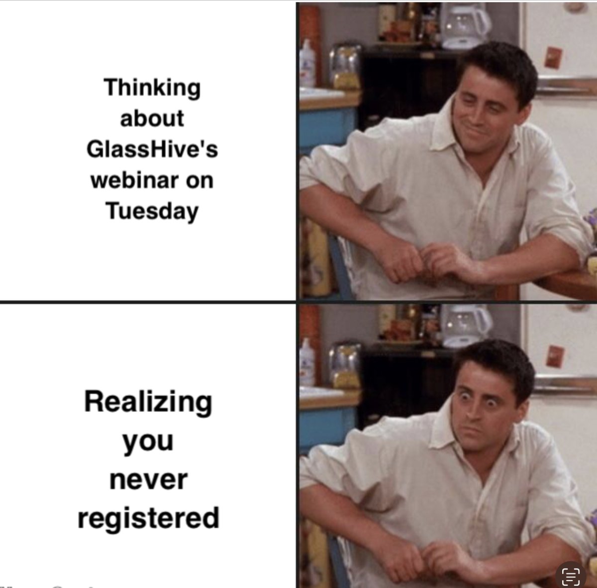 Don’t freak out! There’s still time to register for our webinar on Tuesday (6/27). 🔗 lnkd.in/g9uegtBm 

#funnyfriday #webinar #document #esignature #newfeatures