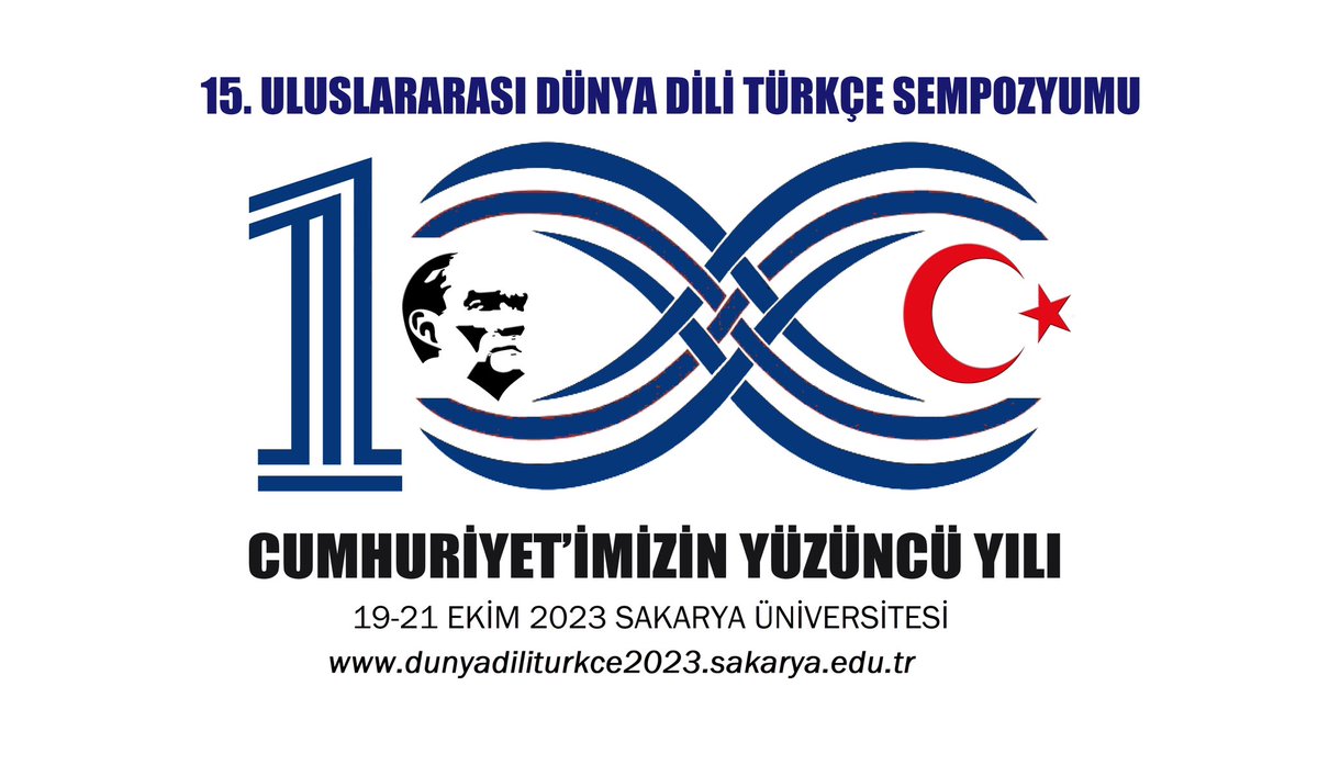 okuralpaslan's tweet photo. Cumhuriyet’imizin 100. yılında @sakaryauni’de yapacağımız “15. Uluslararası Dünya Dili Türkçe Sempozyumu”na tüm Türkçe sevdalısı ve bilim insanlarımızı bekleriz.  https://t.co/GnmDU4gsxn #dunyadiliturkce2023 https://t.co/FVKu1CeIBa