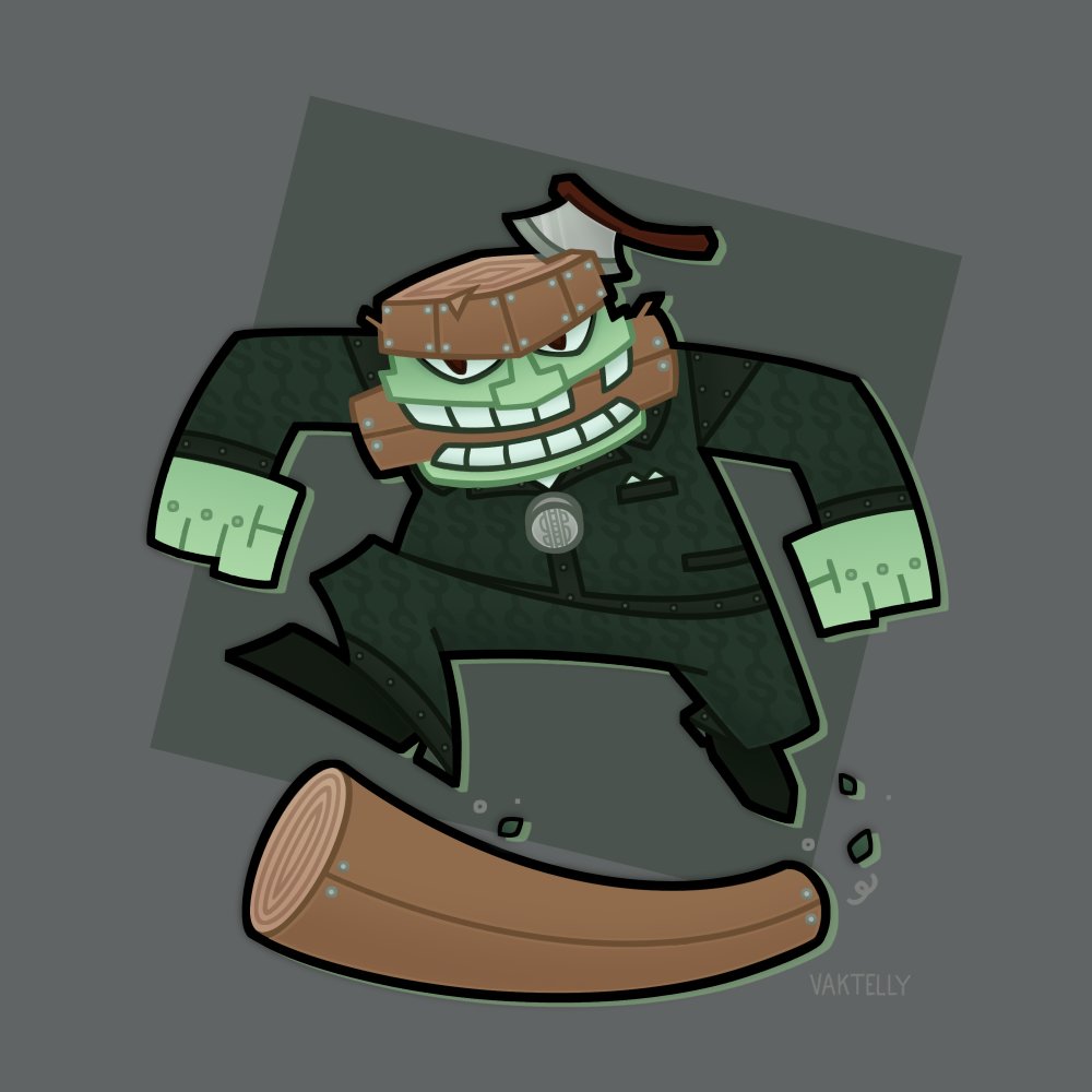 he will run into your yard and eat your trees
#corporateclash #ttcc #toontowncorporateclash