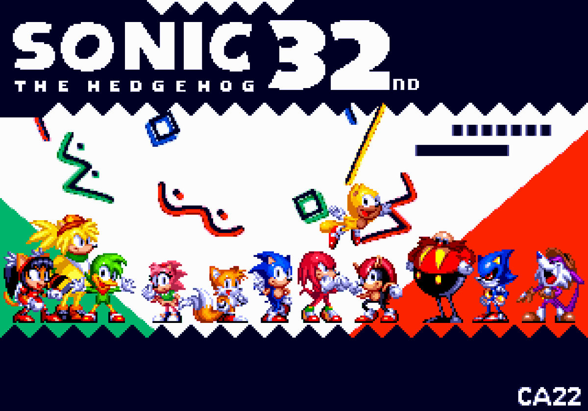 Most of the classic cast
#Sonic32nd