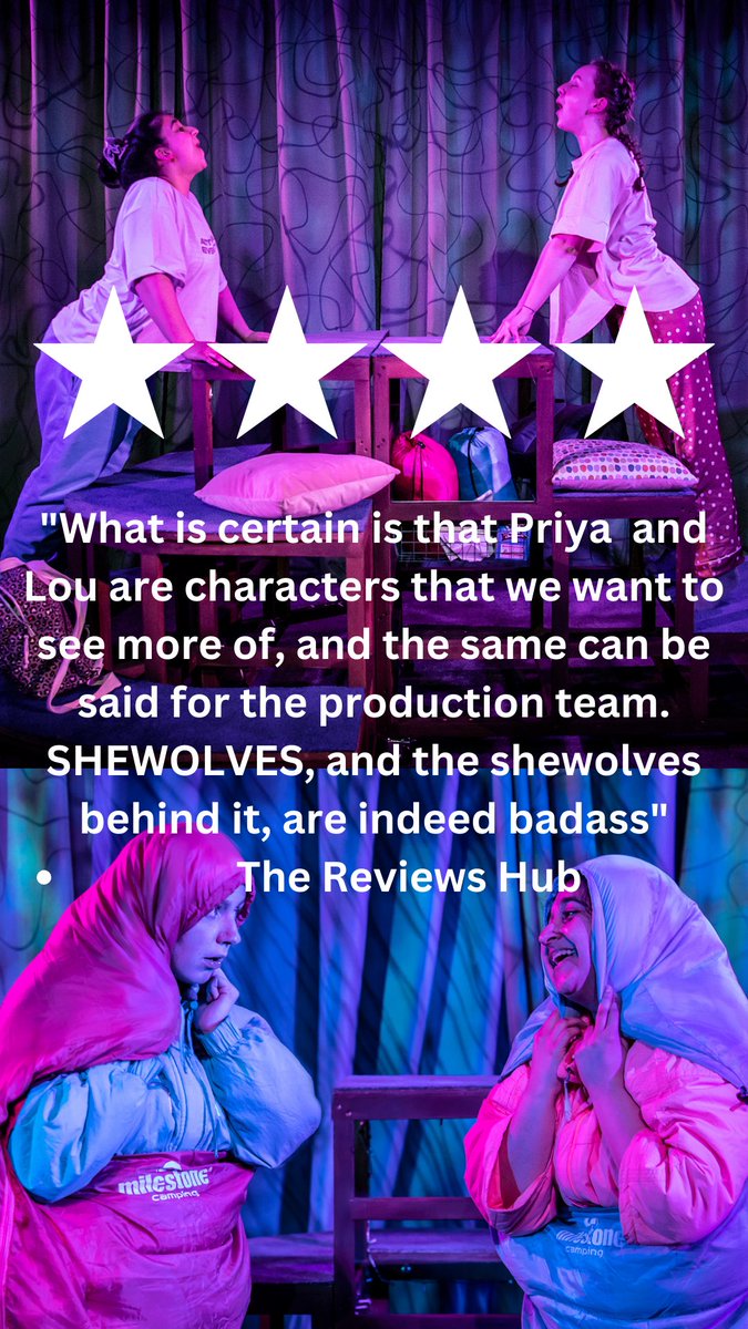SHEWOLVES__'s tweet image. We had an amazing press night and some lovely reviews! Thanks to our audiences so far at @swkplay we love ya! 🐺❤️🐺 #weareshewolves