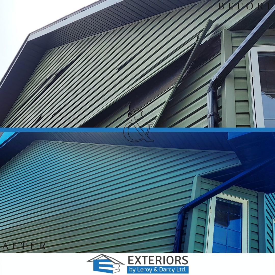 Exteriors by Leroy & Darcy on Twitter "Siding Repair we recently