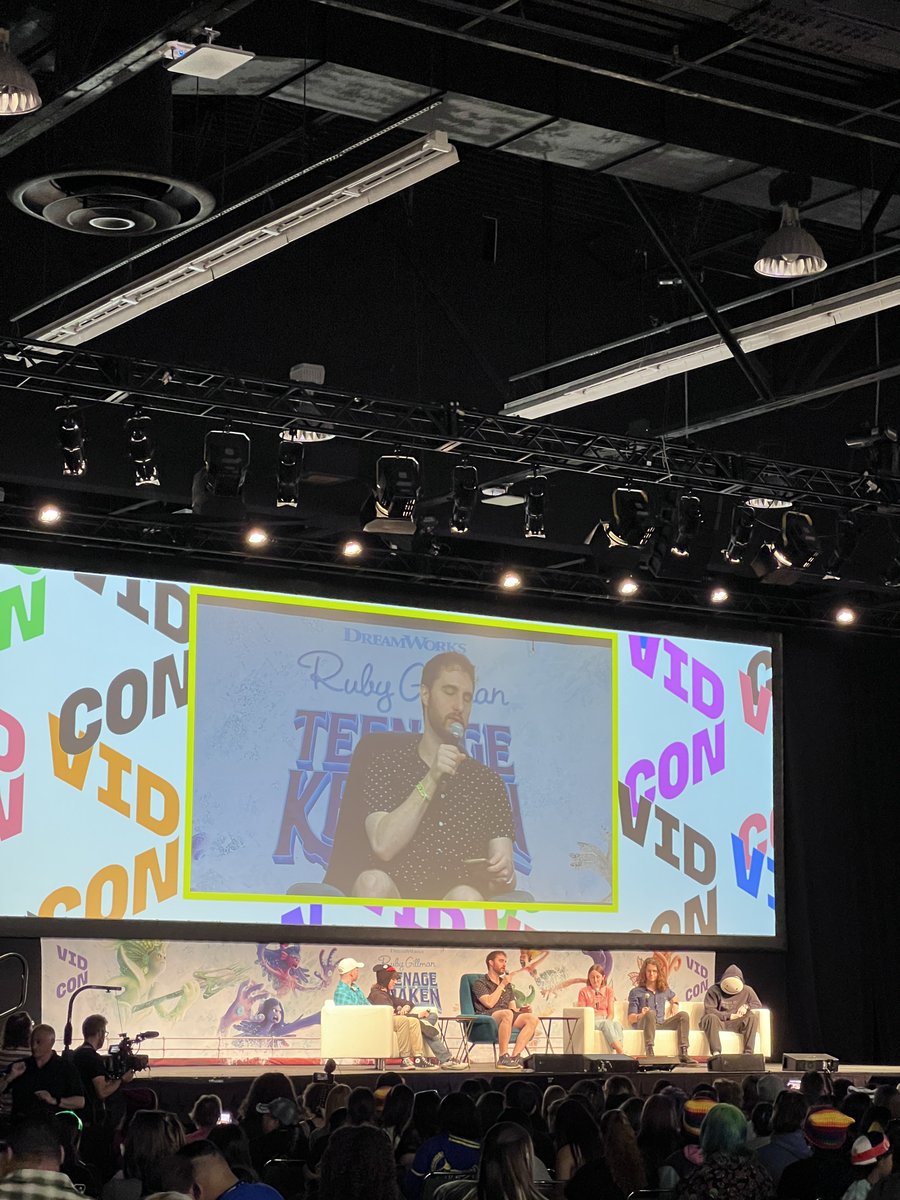 TheFamousFilms's tweet photo. Watching @8bitdylan moderate and slay the #IDreamofStreaming panel right now! https://t.co/0w5OsVAfNB