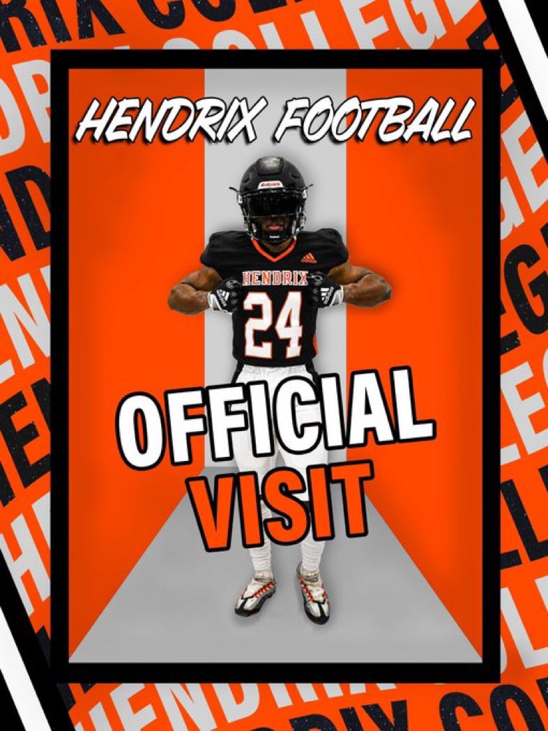 Excited for my first official visit tomorrow! @HendrixFootball @RussHeidiSLC