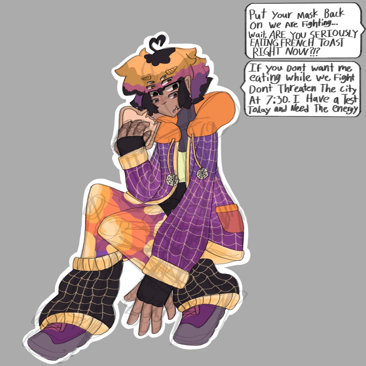 VexIsHigh420's tweet photo. Spider sona Jasper #art #spidersona #SpiderVerse https://t.co/6J2kr9T4ct