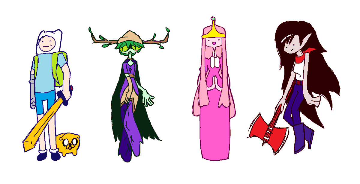 aftertraveler's tweet photo. adventure time doodlez https://t.co/x4zQXeTh8u