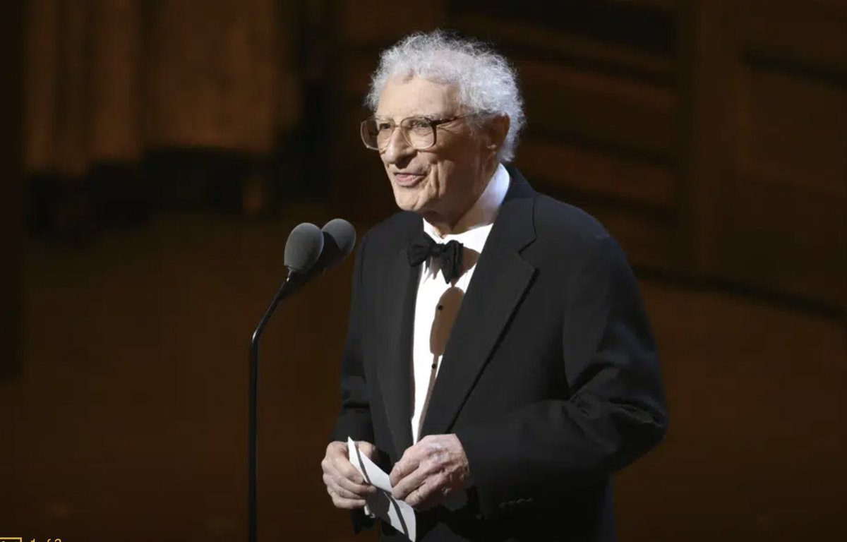 Farewell Sheldon Harnick, 99, whose often enchanting lyrics (especially 'She Loves Me') have provided many hours of enjoyment. So glad he got to be involved in recent revivals of several of his plays. apnews.com/article/sheldo…