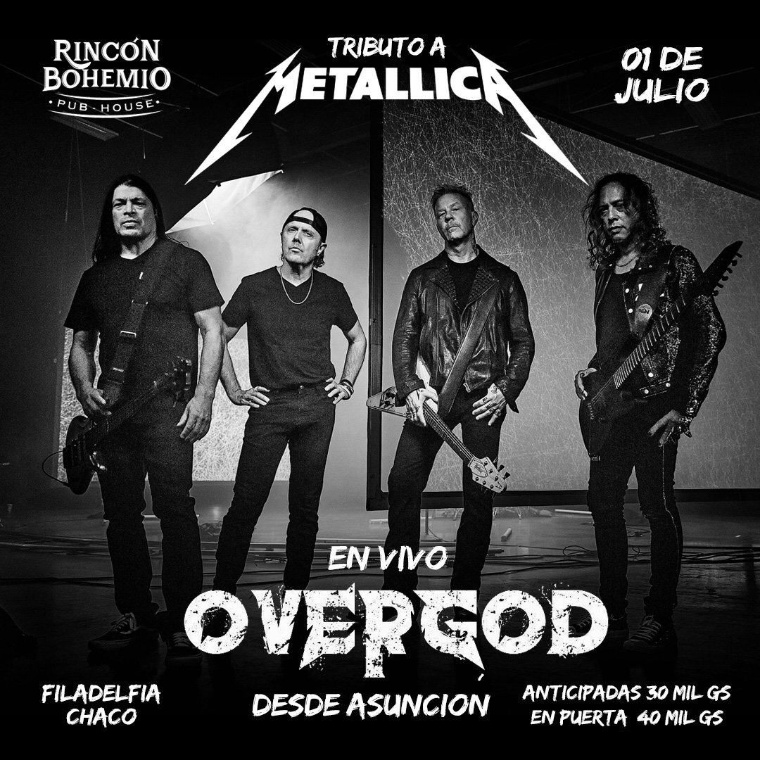 🔥¡POR PRIMERA VEZ EN EL CHACO! 🔥
El Sábado 1 de Julio estaremos en la ciudad de Filadelfia en @rinconbohemiopubhouse 🍺

Anticipadas: 30.000 gs.
En puerta: 40.000 gs.

Podes pedir las anticipadas con @rinconbohemiopubhouse o seguí el link de whatsapp : wa.me/+5959971372876