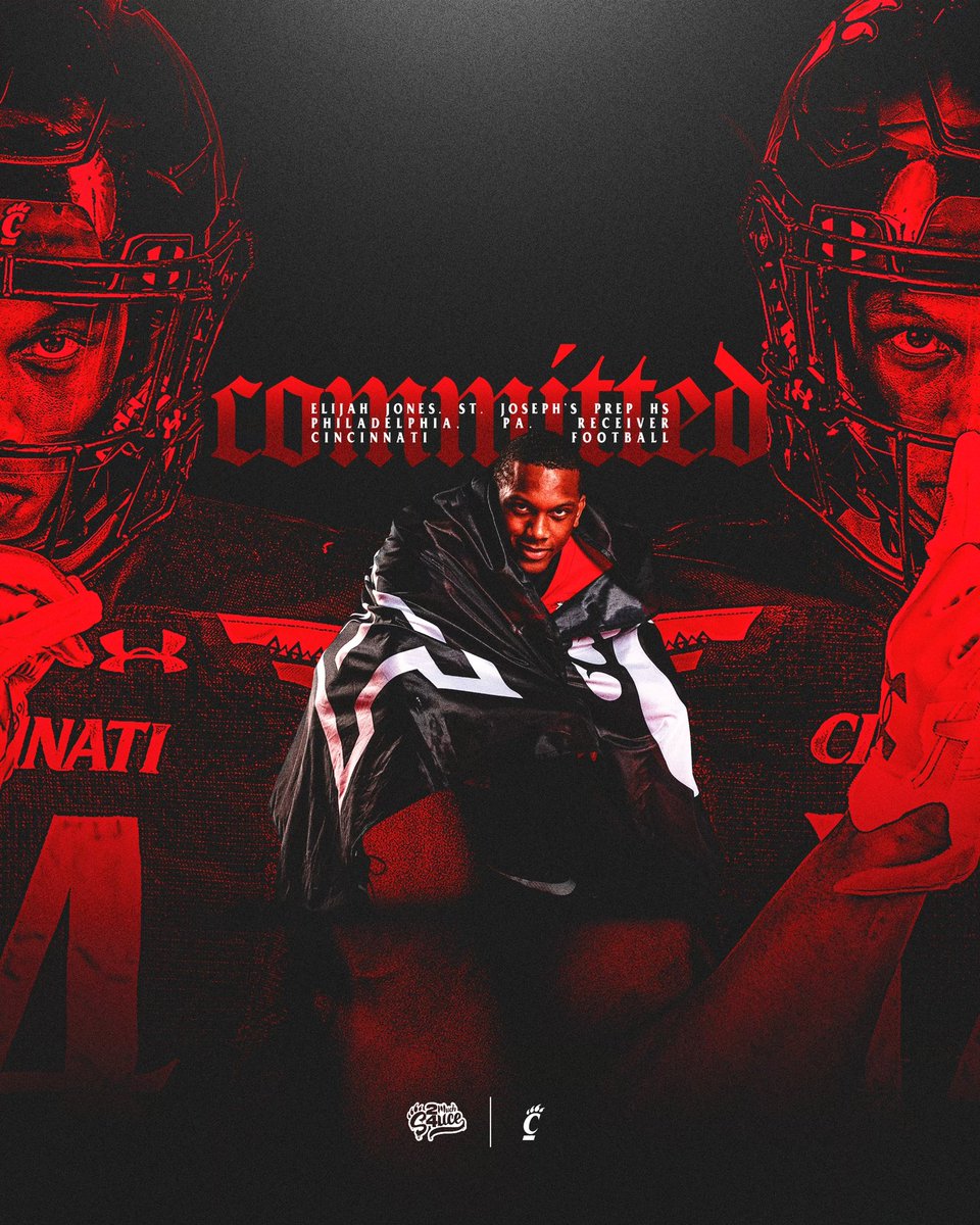 Elijah Jones (@elijah14jones) on Twitter photo 114% committed to the University of Cincinnati thank you everyone who has helped me get here and helped me make this decision. Home is in Ohio ❤️🖤🐾 #Gobearcats <a href="/UC_Recruiting/">Cincy FB Recruiting</a> <a href="/RivalsFriedman/">Adam Friedman</a> <a href="/EdOBrienCFB/">EdOBrienCFB</a> 114% committed to the University of Cincinnati thank you everyone who has helped me get here and helped me make this decision. Home is in Ohio ❤️🖤🐾 #Gobearcats <a href="/UC_Recruiting/">Cincy FB Recruiting</a> <a href="/RivalsFriedman/">Adam Friedman</a> <a href="/EdOBrienCFB/">EdOBrienCFB</a>