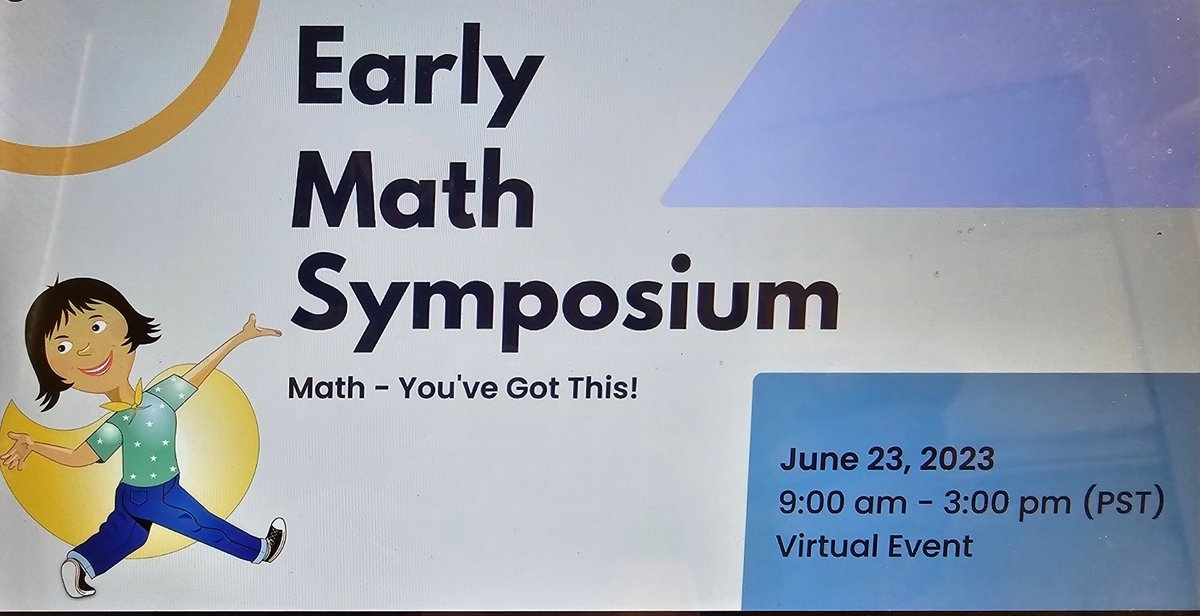 Had an absolutely lovely time presenting at the @EarlyMathCA Early Math Symposium! 

Math + Literacy + Diversity = YES!

#MathIsEverywhere
#RepresentationMatters 
#StorytellingMath