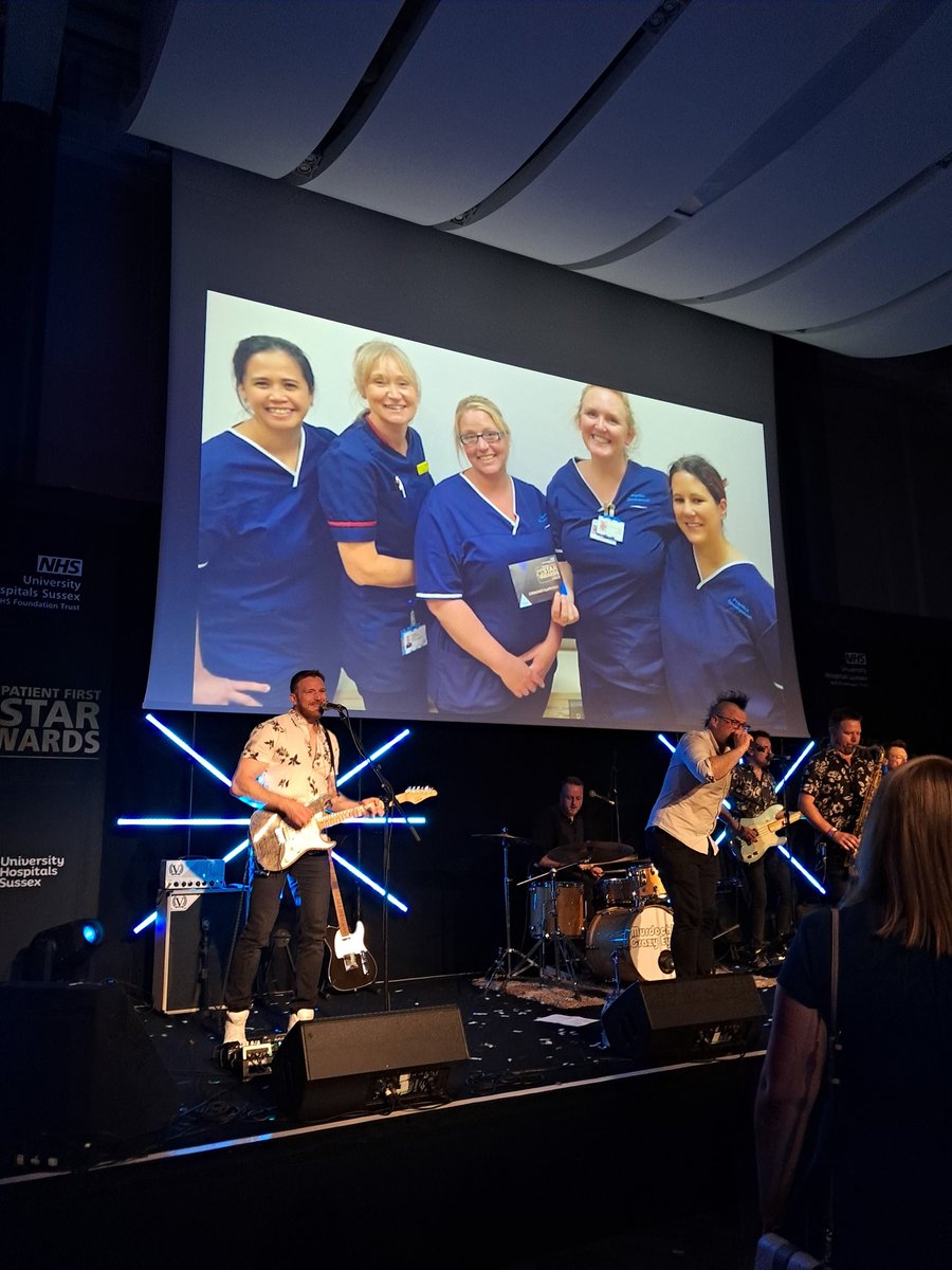 rachaelcats's tweet photo. Having a great time at university hospital Sussex stat awards #ourstars https://t.co/FCjbNhKy4i