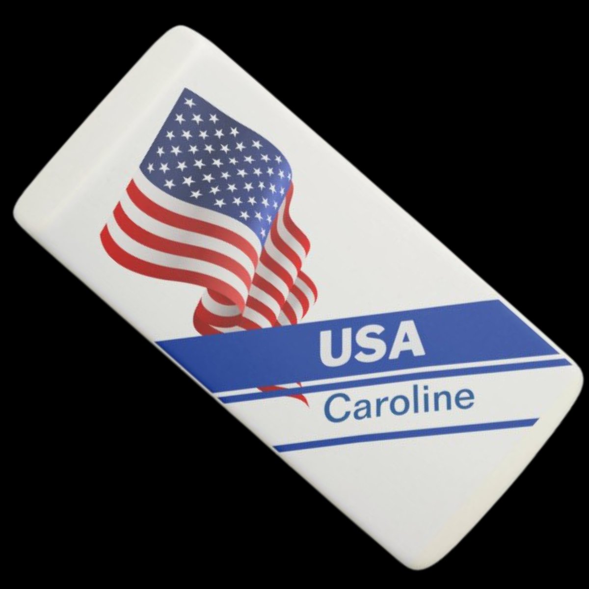 Personalized USA Patriotic Flag Eraser zazzle.com/z/aw0ive0v?rf=… via @zazzle #USA #American #America #FlagDay #flag #EraserMight #school #stationery #SupplyChain #suppliers