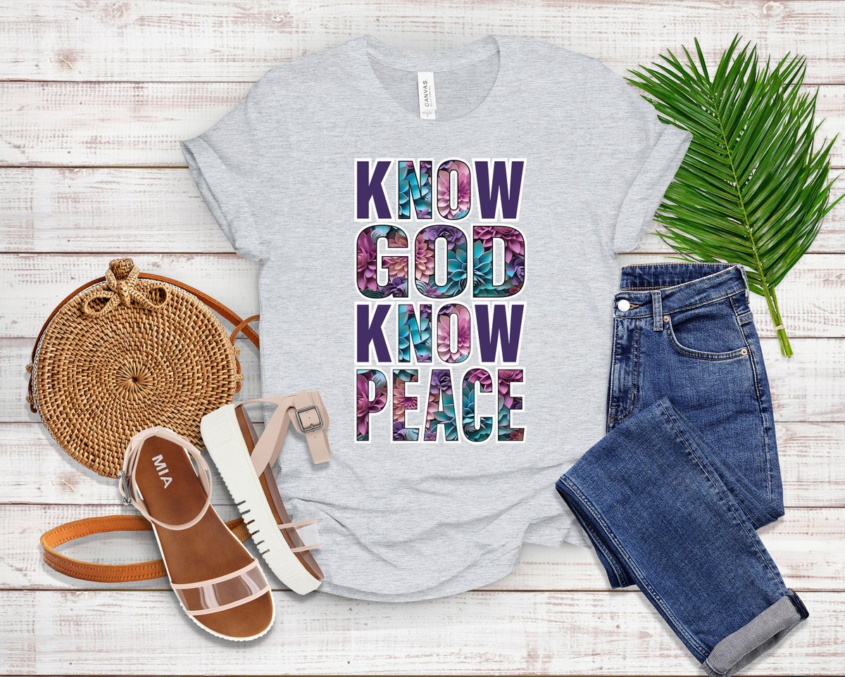 Excited to share the latest addition to my #etsy shop: No God No Peace | Inspirational | Unisex Jersey Short-Sleeve T-Shirt 

etsy.me/3PpWlMb 

#nogodnopeace #knowgod #knowpeace #sheispeace #peaceisshe #giftformom #giftforher #giftforhim