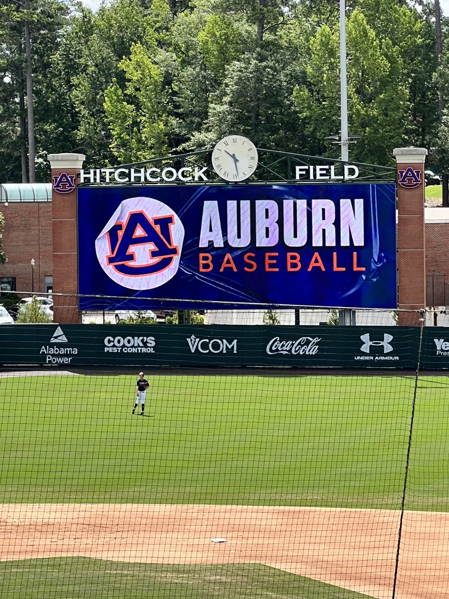 Had an amazing day at Auburn! Thank you @3strikes_AU for the amazing opportunity and camp! @KarlNonemaker @GGross18 @Aaron3Everett @CoachRock43 @5StarSnyder @TDimi21 @NOHS_Baseball