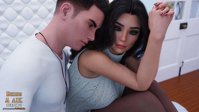 Pr&eacute;vias do jogo Being a DIK!  Link do jogo na LAPK: -->https://t.co/k1KmpNKEA2 https://t.co/wsX2muy4