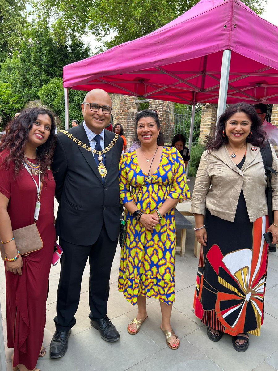 #Ealing commemorated & celebrated #Windrush75 at @Pitzhanger last night with the @MayorofEaling & the whole community, wonderful to catch up with so many friends with gorgeous food & music!