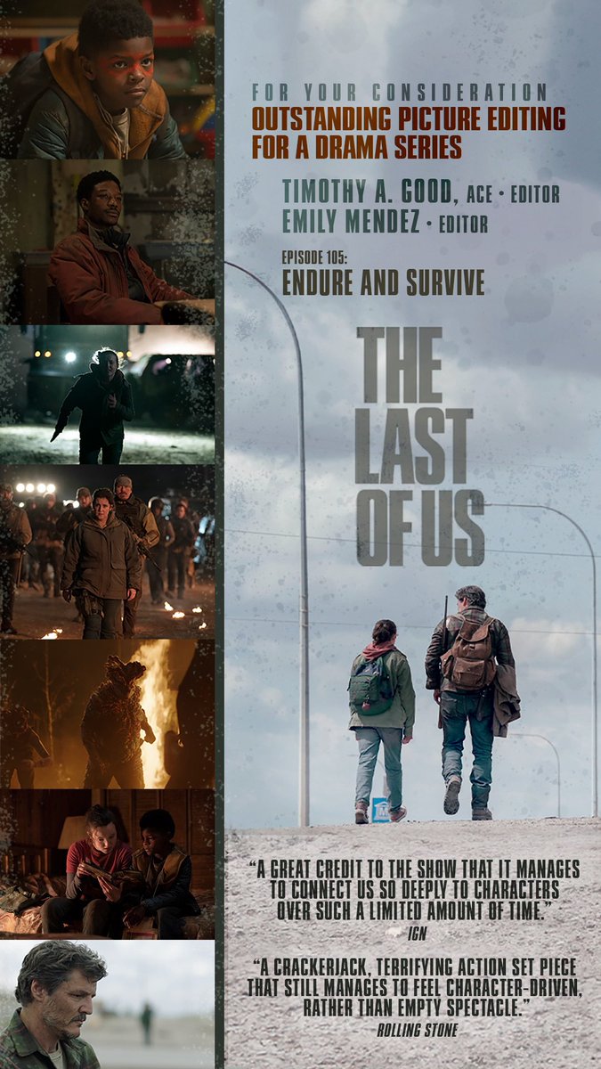 Timothy Good, ACE BFE 🇸🇪🏳️🌈 (@timothygood) on Twitter photo One last post. It was an honor to share our experiences on this magical season of #TheLastOfUs. Thank you to all of our artist collaborators and to the filmmaking community we are so proud to be a part of. #Emmys2023 #FYC #HBO <a href="/emendezeditor/">Emily Mendez</a> One last post. It was an honor to share our experiences on this magical season of #TheLastOfUs. Thank you to all of our artist collaborators and to the filmmaking community we are so proud to be a part of. #Emmys2023 #FYC #HBO <a href="/emendezeditor/">Emily Mendez</a>
