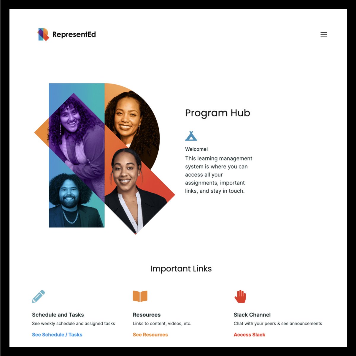 📢 Exciting Announcement! We are thrilled to unveil our newly launched programming portal at RepresentEd! #RepresentEd #LearningManagementSystem #EmpoweringLeadership
#FutureLeaders #KPLInterns #Innovation #Education #KPLaunch #kaiserpermanente