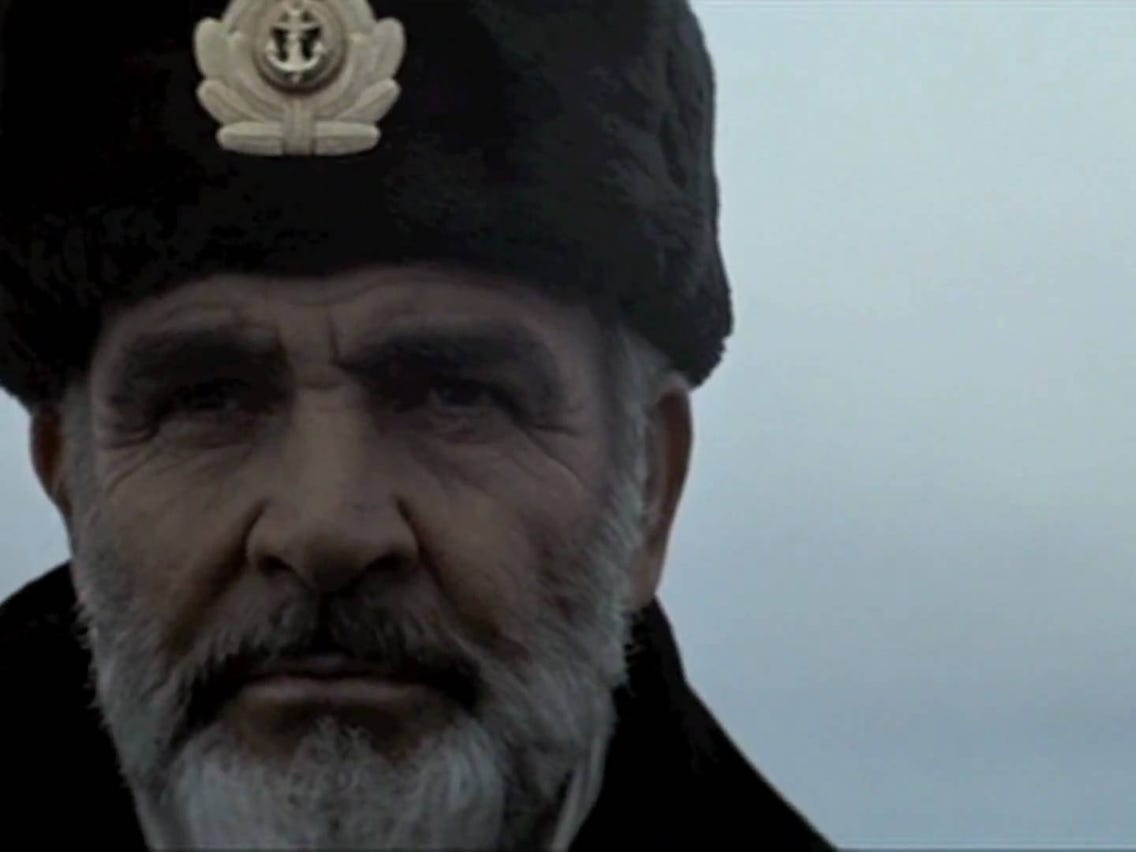 I take off my Submarine Expert hat to put on my Russia Understander hat, but no! You fools! They are the same hat