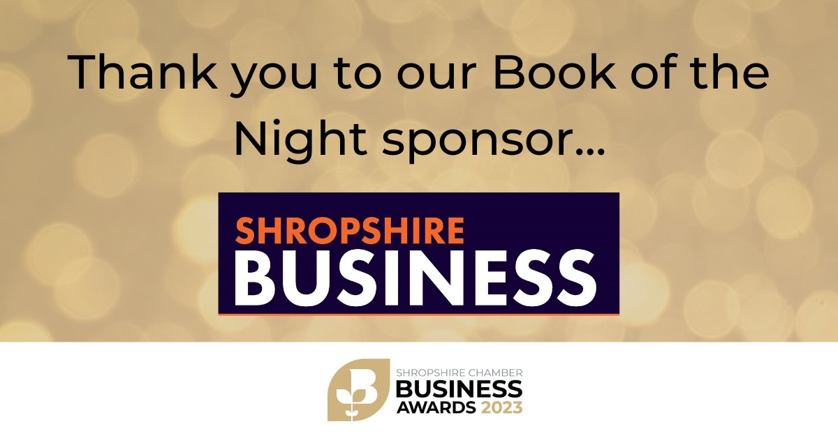 Shropshire Chamber Business Awards 2023 (@scba2023) on Twitter photo We would like to thank <a href="/shropsbiz/">Shropshire Business</a> for sponsoring the Book of the Night with all of this evening's important information! 
Thanks also goes to Carl Jones for being our first class master of ceremonies as always. What a fabulous job he does for us! 
#SCBA2023 We would like to thank <a href="/shropsbiz/">Shropshire Business</a> for sponsoring the Book of the Night with all of this evening's important information! 
Thanks also goes to Carl Jones for being our first class master of ceremonies as always. What a fabulous job he does for us! 
#SCBA2023