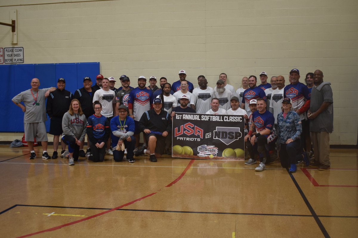 The weather didn't dampen the spirits of NDSP and USA Patriots Amputee Softball Team! The Patriots took the game after it was called in three innings due to rain (8-2). Watch for links from <a href="/KFYRTV/">KFYR-TV</a> and <a href="/KXMB/">KX News</a> coming soon!