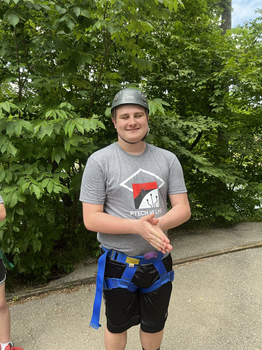 MrsWernera's tweet photo. Today was a banner day for our PTECH program! Our young scholars experienced leadership camp at Camp Tecumseh. We did team building, zip lining, the big slide, and archery! @LCSC_Berries @No1BerryFan @Berry_Principal @missdiehl @LHSPTECH https://t.co/wR61ZeMjFL