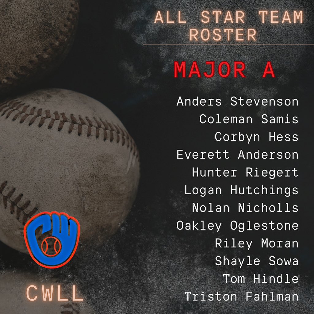 Introducing the 2023 Calwest Major A team. The team enters the summer season in Lethbridge this weekend. It will be a great weekend to bond as a team and set the stage for a competitive summer season.