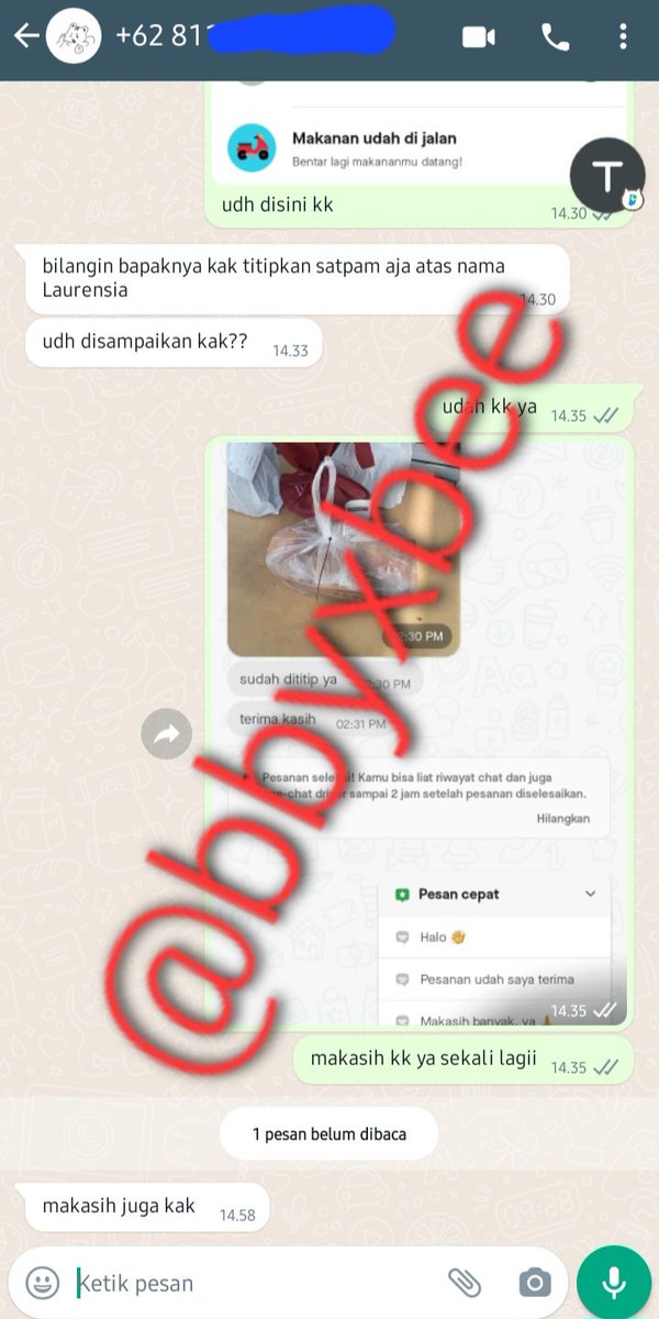 babbyxbee's tweet photo. Testimoni Voucher GOFOOD https://t.co/bpawdBNXxi