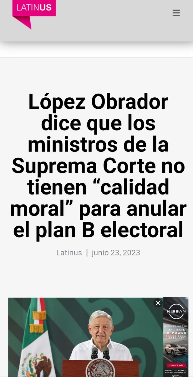 AMLO vive sumido en su ego,en su soberbia, que para ése sr no hay en el mundo alguien con "calidad moral" que no sea él.