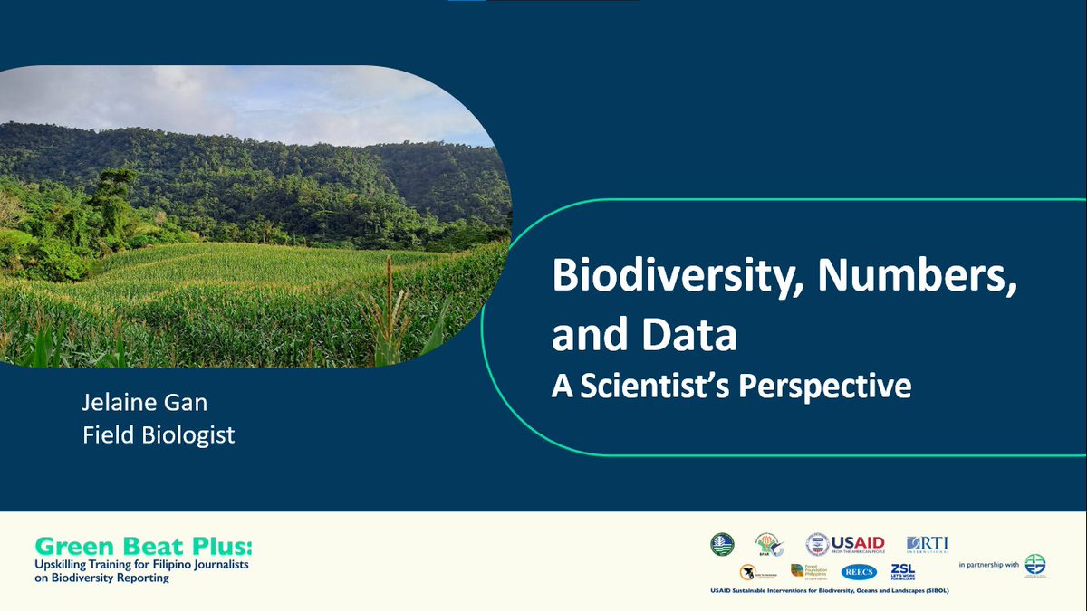 Still awake at 5am - Just finished giving a talk to  environmental journalists. 

#BiodiversityPH #ScienceCommunication #environmentalawareness