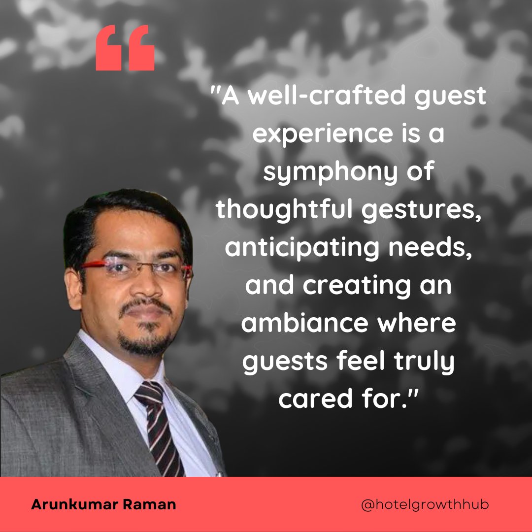 'A well-crafted guest experience is a symphony of thoughtful gestures, anticipating needs, and creating an ambiance where guests feel truly cared for.'
#Hotels #Resorts #HotelIndustry #Hospitality #HotelLife #ResortExperience #MemorableStay #GuestExperience #HospitalityIndustry