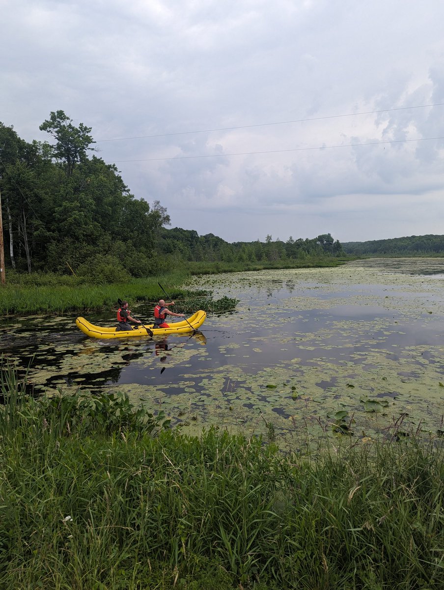 ShellLakeFD's tweet image. Around 6pm, a 911 caller reported an uncontrolled fire in Sarona Township. Upon arrival, SLFD command located the smoke the caller saw on an island. In conjunction with the @WDNR we launched our RDC to investigate and determined it was a probable lightning strike