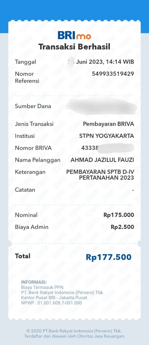 SahestiN's tweet photo. Di telfon adek minta tolong suruh bayar tes mandiri sekarang juga katanya, untung aja aku pake BRImo jadi gausah ribet harus ke atm dulu -_- #ValidNoDebat @BANKBRI_ID https://t.co/1n4srknMHg