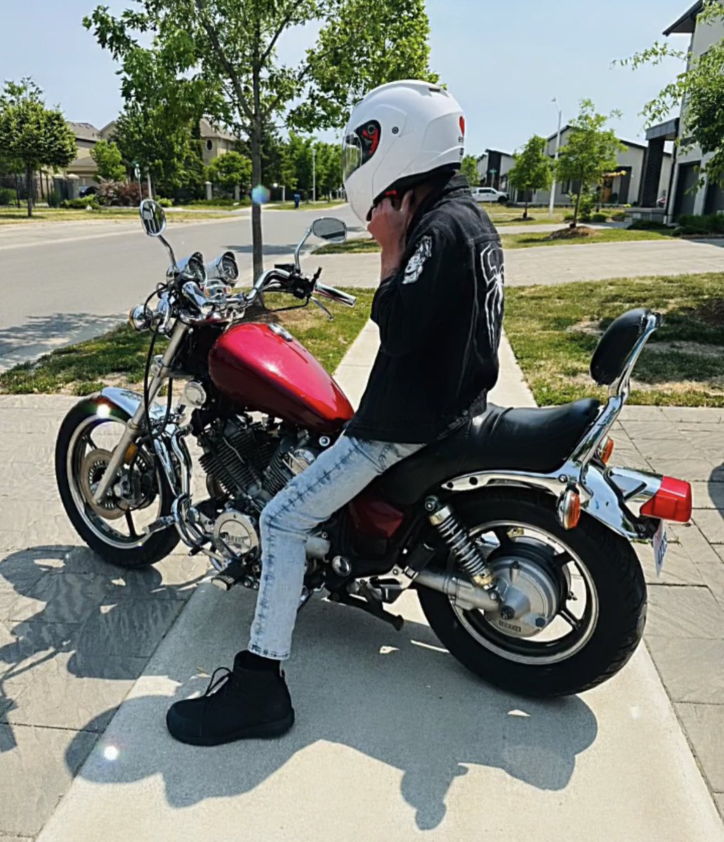 One of those days #ride 
#motorcycle #virago #oldbikes